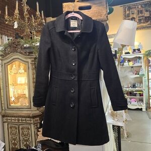 Old Navy Women's Classic Black Pea Coat
